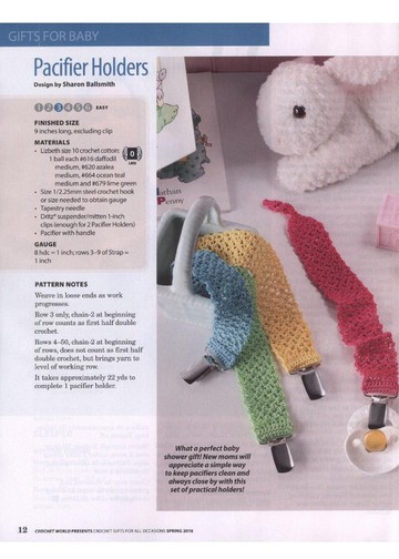 Crochet World 2018 Spring presents  Crochet Gifts_00010