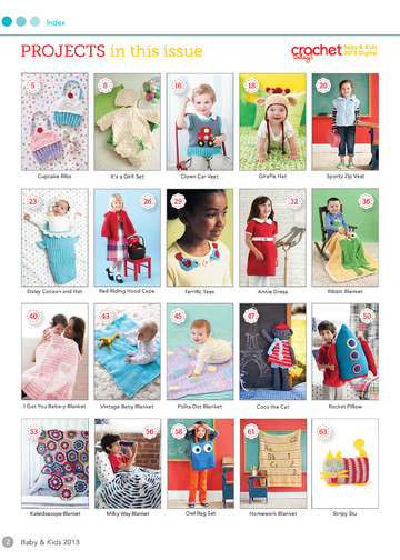 Crochet Today 2013 Spring Baby&Kids Book-3