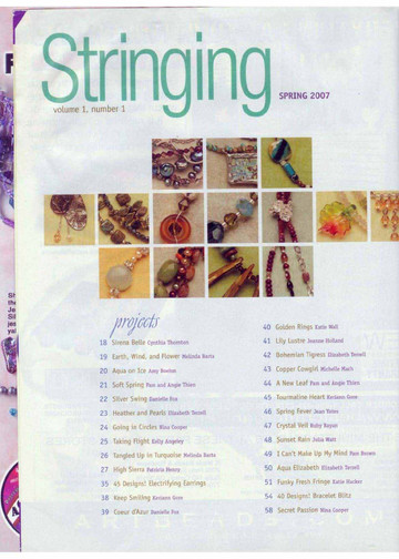Stringing Vol.1 n.1 - Spring 2007-3