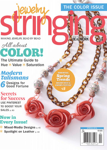 Jewelry Stringing Vol.10 n.2 - Spring 2016-1