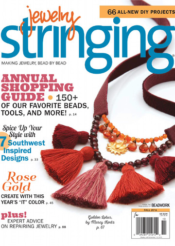 Jewelry Stringing Vol.10 n.4 - Fall 2016-1