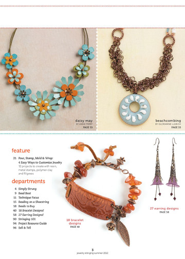 Jewelry Stringing Vol.6 n.2 - Summer 2012-5