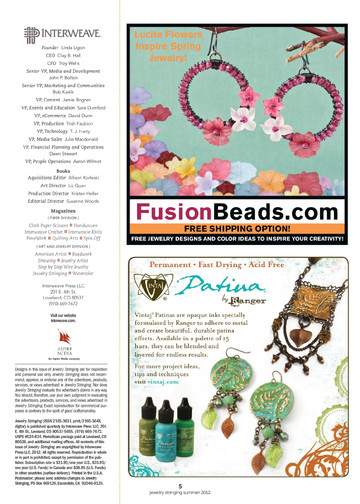 Jewelry Stringing Vol.6 n.2 - Summer 2012-7