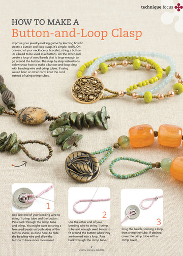 Jewelry Stringing Vol.6 n.3 - Fall 2012-9