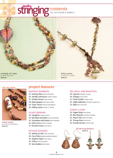 Jewelry Stringing Vol.6 n.3 - Fall 2012-4