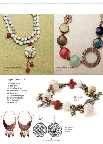 Jewelry Stringing Vol.7 n.1 - Winter 2013-5