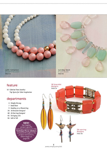 Jewelry Stringing Vol.7 n.2 - Spring 2013-5