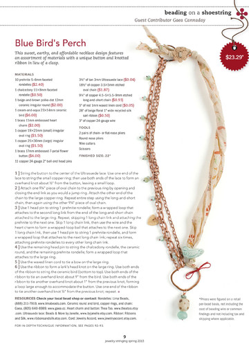 Jewelry Stringing Vol.7 n.2 - Spring 2013-11