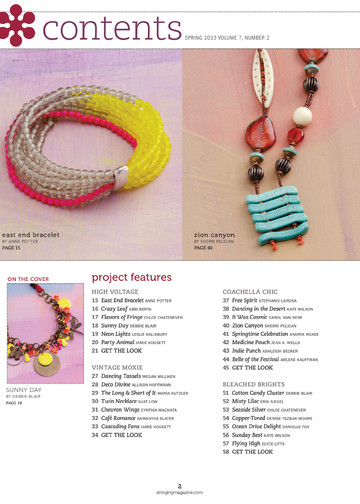 Jewelry Stringing Vol.7 n.2 - Spring 2013-4