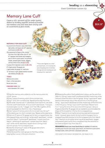Jewelry Stringing Vol.7 n.3 - Summer 2013-11