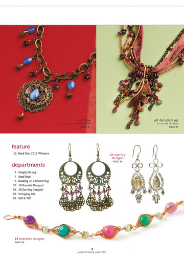 Jewelry Stringing Vol.8 n.1 - Winter 2014-5