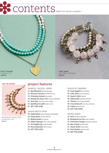 Jewelry Stringing Vol.8 n.1 - Winter 2014-4
