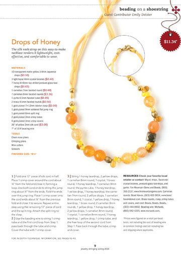 Jewelry Stringing Vol.8 n.2 - Spring 2014-11