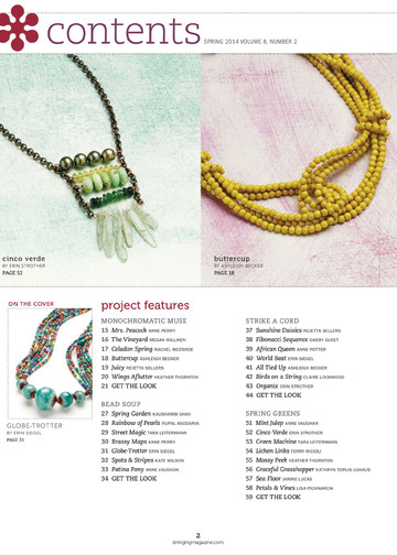 Jewelry Stringing Vol.8 n.2 - Spring 2014-4