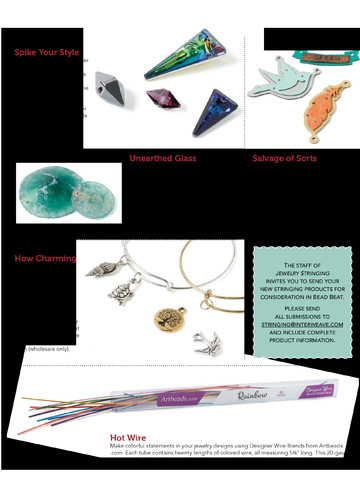 Jewelry Stringing Vol.9 n.1 - Winter 2015-10
