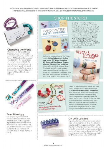 Jewelry Stringing Vol.9 n.3 - Summer 2015-9