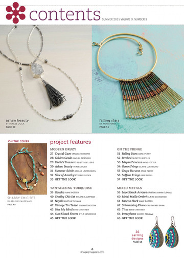 Jewelry Stringing Vol.9 n.3 - Summer 2015-4