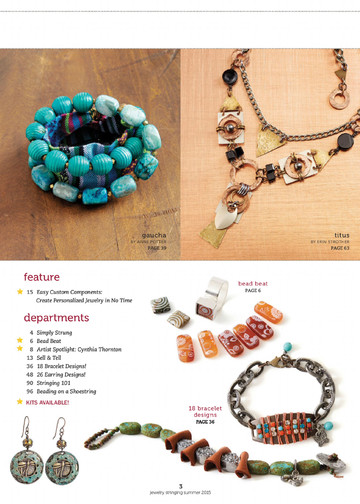 Jewelry Stringing Vol.9 n.3 - Summer 2015-5