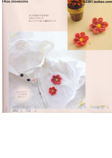 LBS 3923 Yarn brooches 2015-5