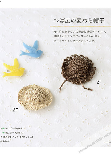 LBS 3972 Miniature Crochet Zakka Items - 2015-12
