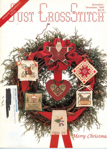 Just Cross Stitch 1987 11-12 ноябрь-декабрь