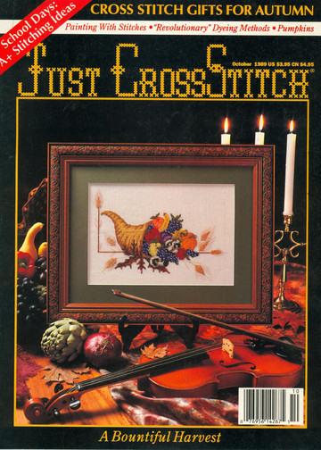 Just Cross Stitch 1989 10 октябрь
