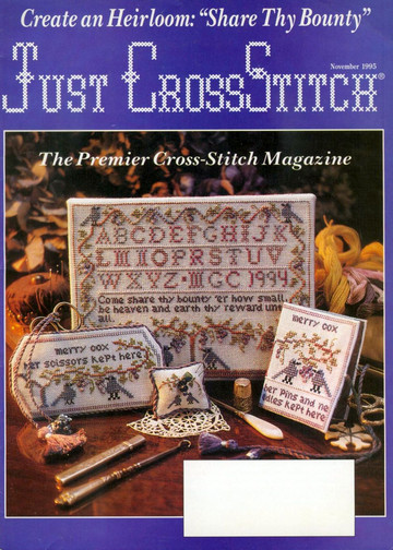 Just Cross Stitch 1995 11 ноябрь