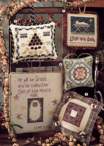 Just Cross Stitch 1999 Christmas Ornaments (007)