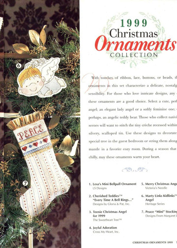 Just Cross Stitch 1999 Christmas Ornaments (010)