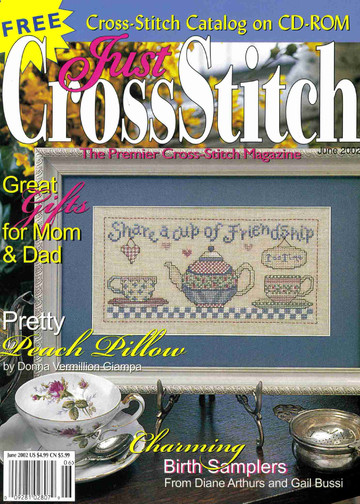 Just Cross Stitch 2002 06 июнь