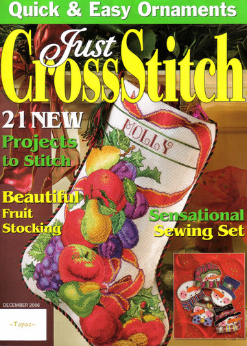 Just Cross Stitch 2006 12 декабрь