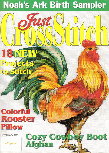 Just Cross Stitch 2007 02 февраль