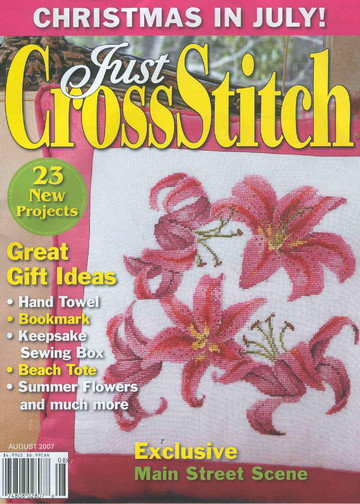 Just Cross Stitch 2007 08 август