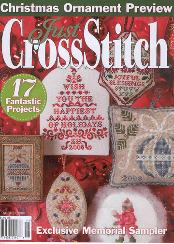 Just Cross Stitch 2008 08 август