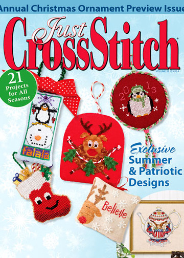 Just Cross Stitch 2013 07-08 июль-август