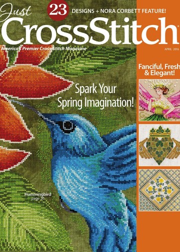 Just Cross Stitch 2016 04 апрель