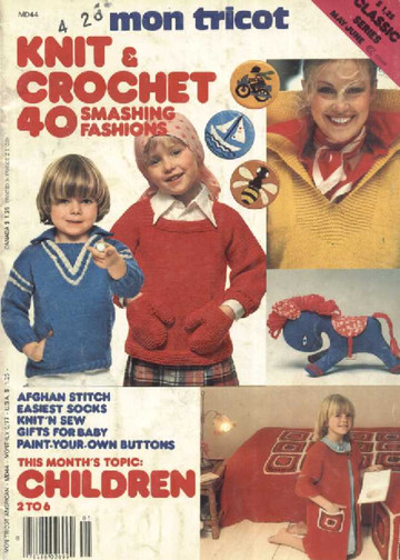 Mon Tricot 1977-06 Knit and Crochet-1