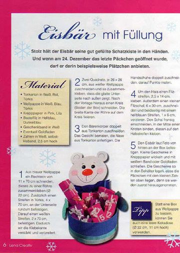 Lena Creativ - LC 338 Adventskalender-4