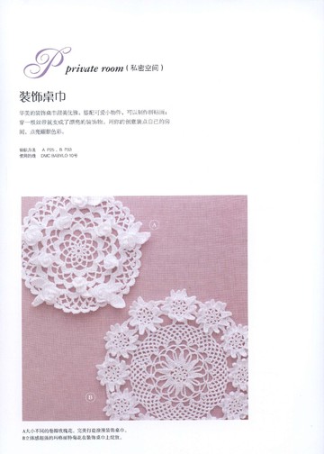 Asahi Original - Crochet Lace Doily Floral Applique (Chinese)_00012