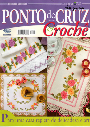 Ponto Cruz e Croche 35