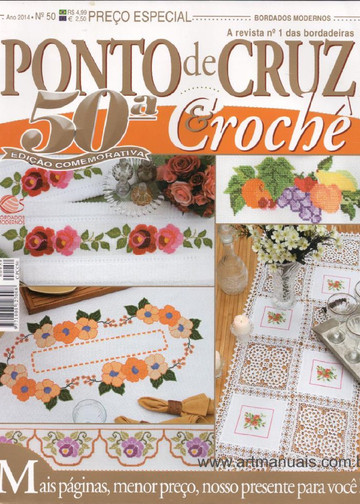 Ponto Cruz e Croche 50-1