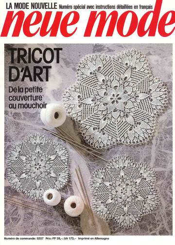 Neue Mode 5207 tricot d'art