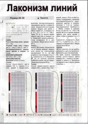 2007 -1  спецвыпуск мужская мода спицы-5