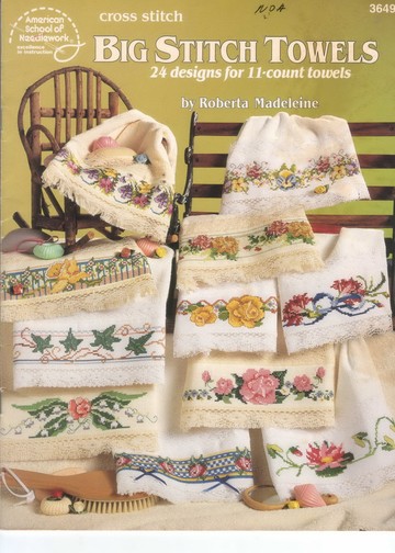 3649 Roberta Madeleine - Big Stitch Towels