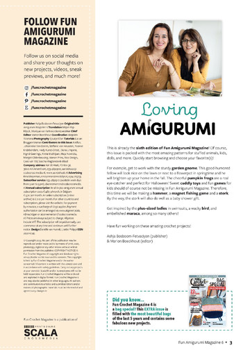 Fun Amigurumi Magazine Issue 06, 2023-07-3