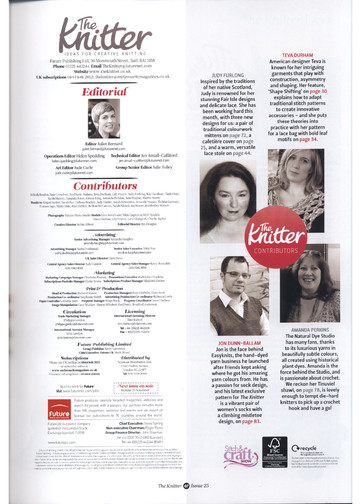 The Knitter 25 2010-7