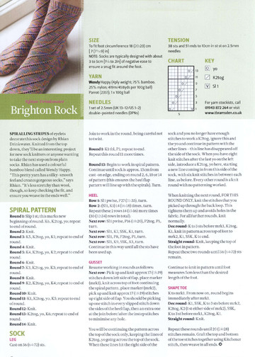 The Knitter 60 2013 Socks-2