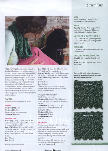 The Knitter 64 2013 Cosy Cable Knits-3
