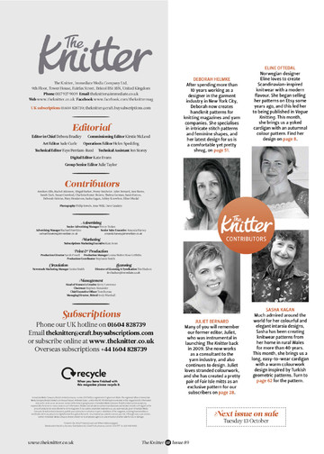 The Knitter 89 2015-7