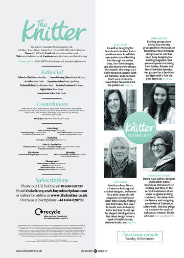 The Knitter 90 2015-7